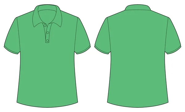 T-shirt vert — Image vectorielle