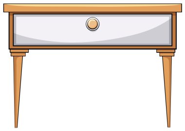 Klasik tahta masa.