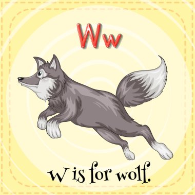 alfabe w
