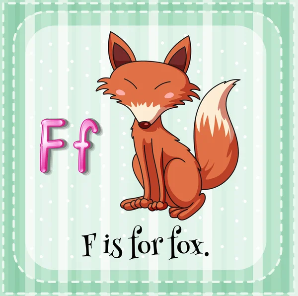 Αλφάβητο f — Διανυσματικό Αρχείο