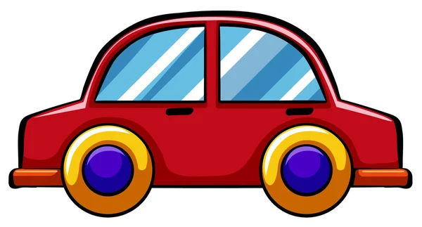 Red Toy car — Stock Vector