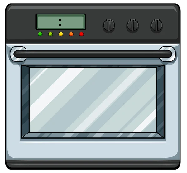 Electronic oven — Stock Vector