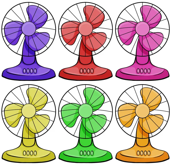 Abanico eléctrico — Archivo Imágenes Vectoriales