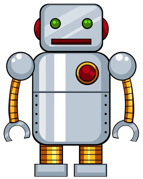 Tin toy robot — Stockvector