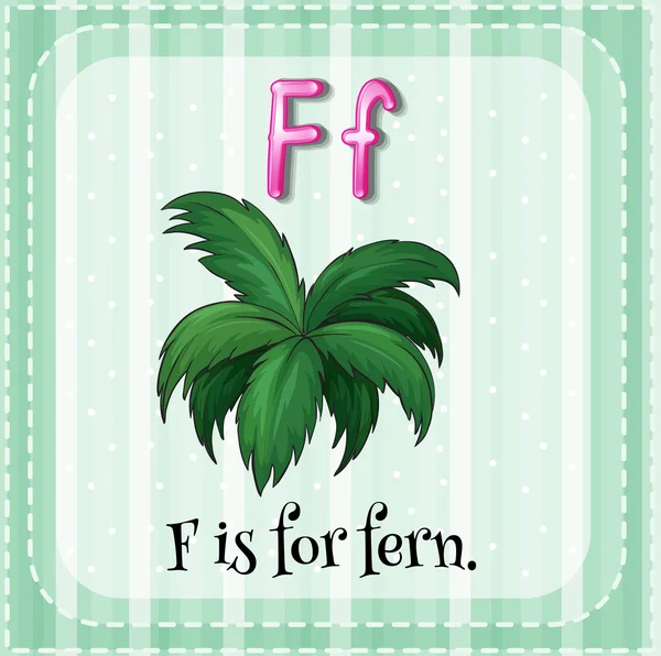 Alphabet F — Image vectorielle