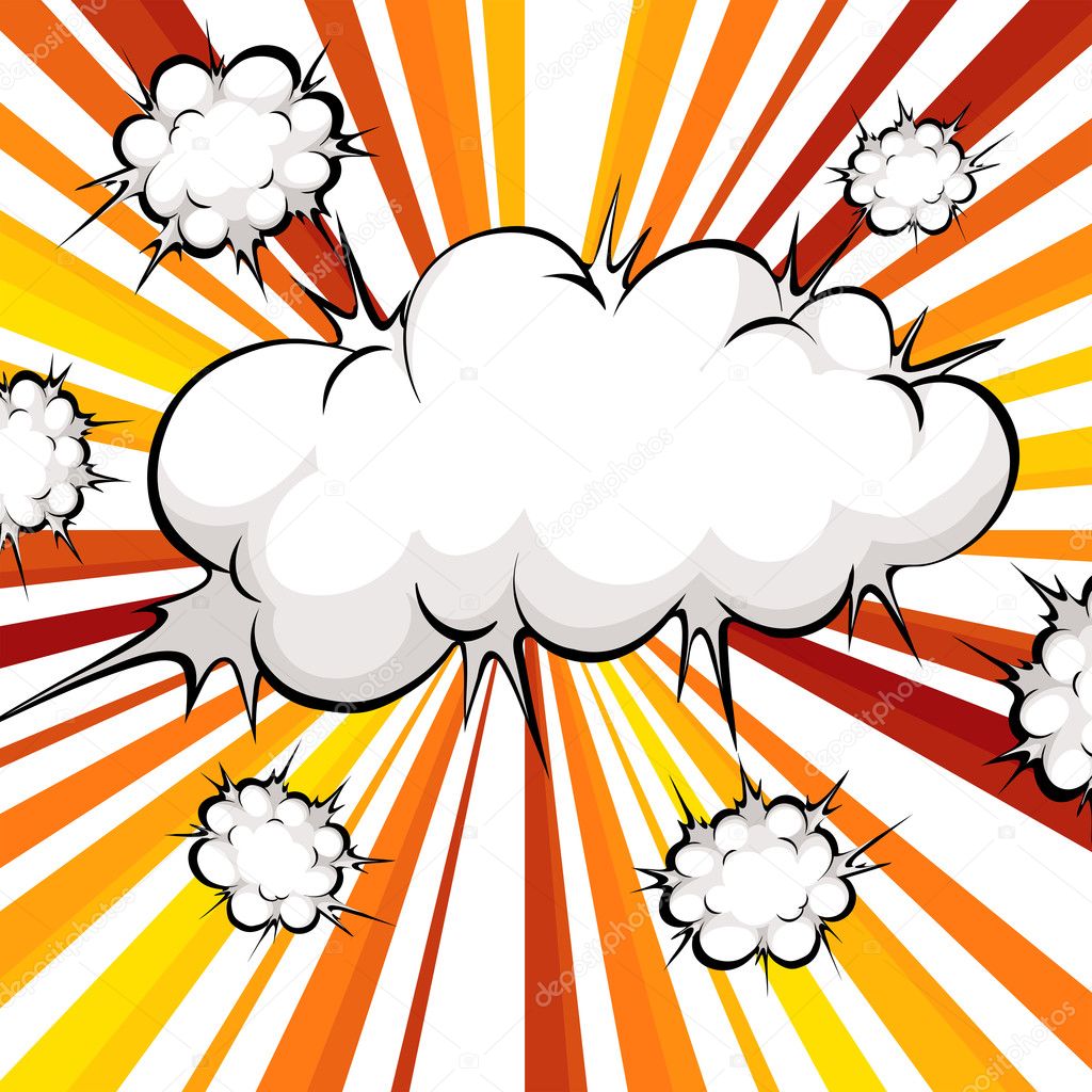 Cloud explosion Stock Vector Image by ©interactimages #69463737