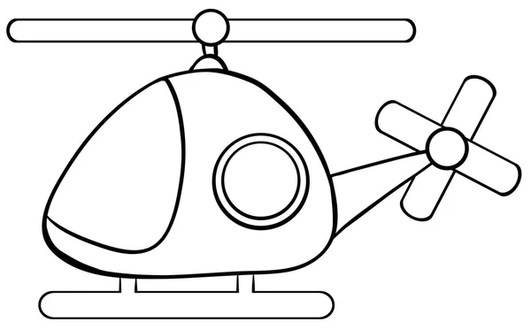 Helikopter — Stockvector