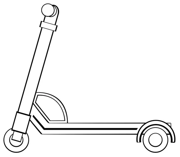 Scooter — Stockvector