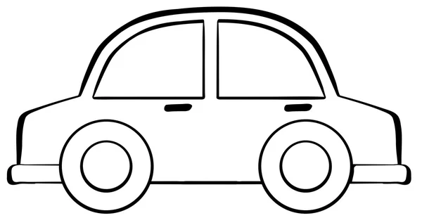 Coche clásico — Vector de stock