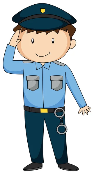 Policeman — Stock Vector