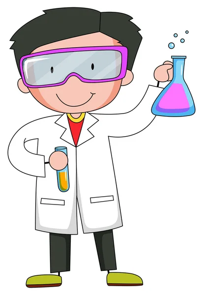 Scientist — Stock Vector