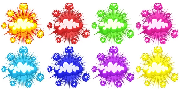 Explosión — Vector de stock