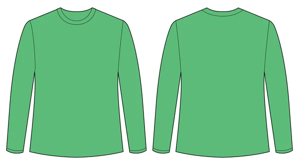 Green shirt — Stock Vector