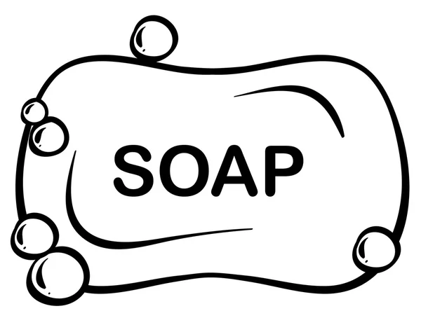 Bar mydła — Wektor stockowy