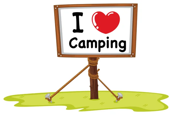 Camping — Stock Vector