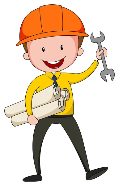 Engineer — Stock Vector