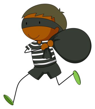 Robber clipart