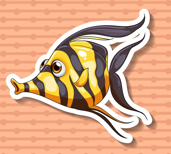 Fancy fish — Stock Vector