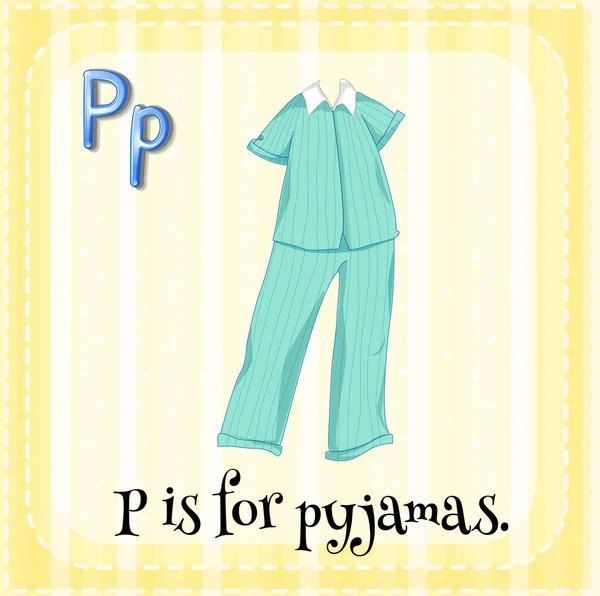 Pijamas — Vector de stock