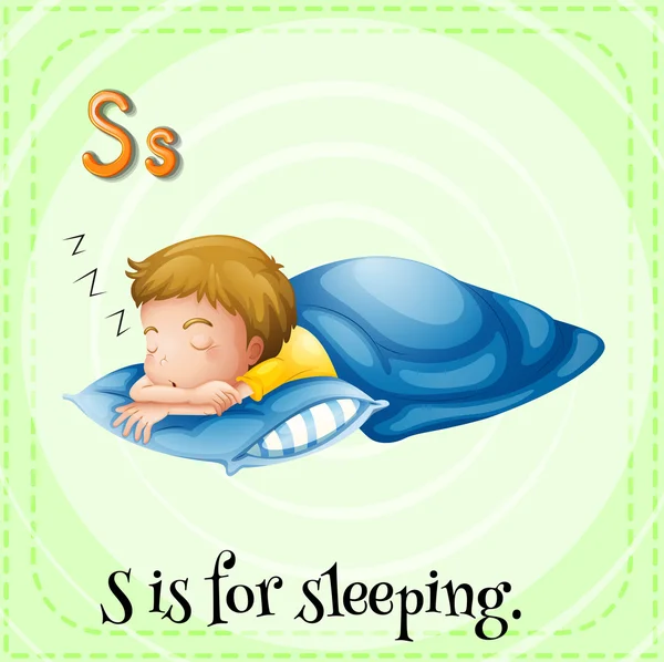 Schlafen — Stockvektor