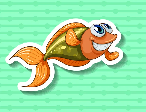 Peces pequeños — Vector de stock