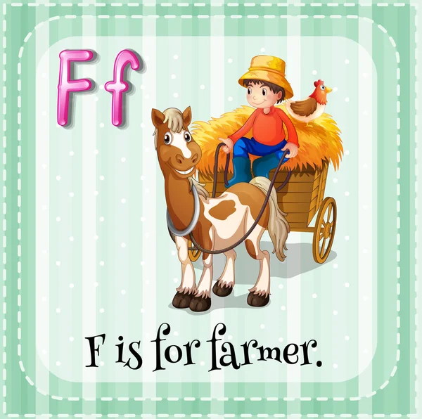 Agriculteur — Image vectorielle