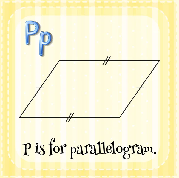 Parallelogramm — Stockvektor