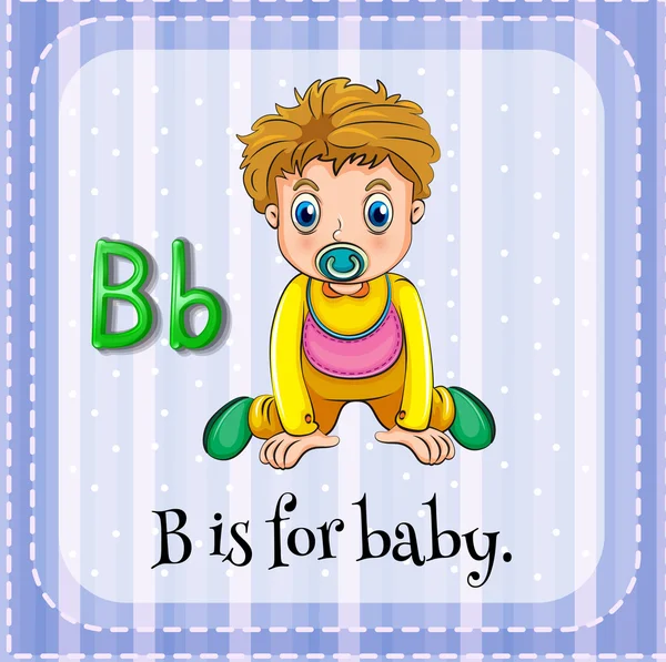 Babyjongen — Stockvector