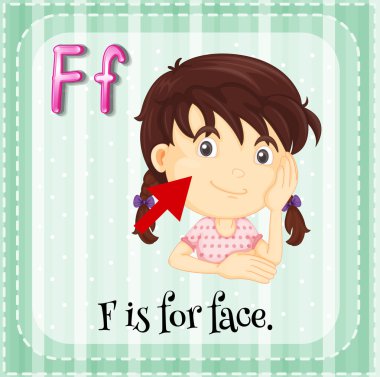 Letter F clipart