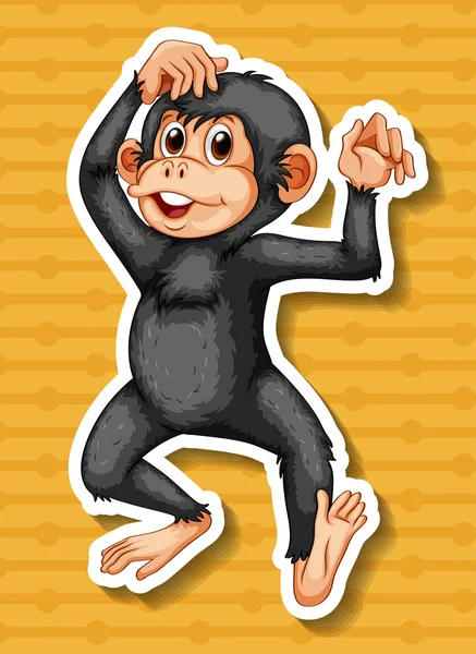 Monkey — Stock Vector