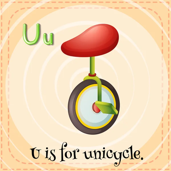 Unicycle — Stock Vector