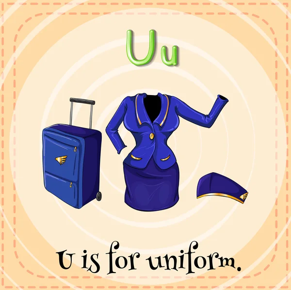 Uniform — Stockvector