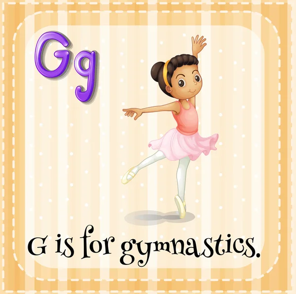 Gymnastics — Stock Vector