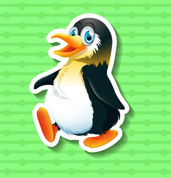 Pingüino — Vector de stock