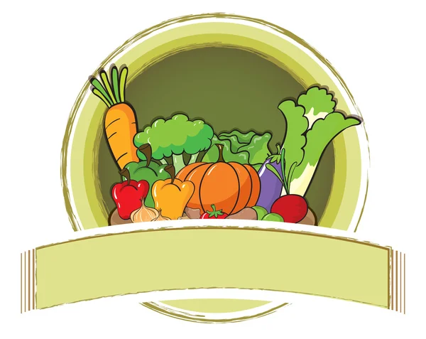 Vegetables — Stock Vector