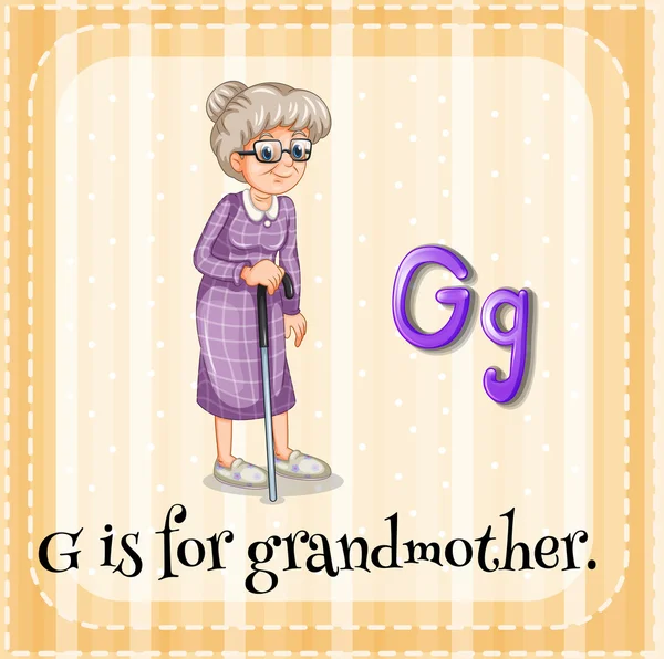 Grandmother — Stock Vector