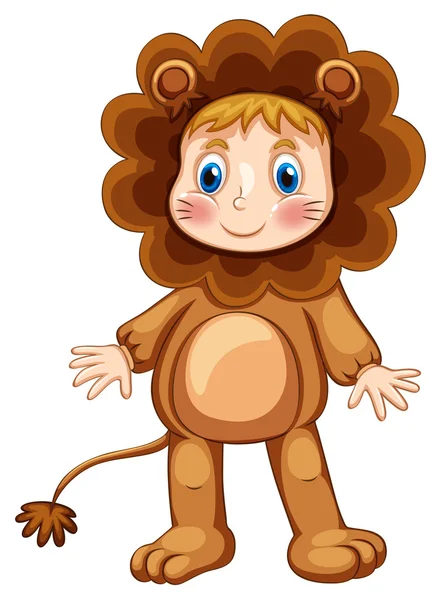 Lion costume — Stock Vector