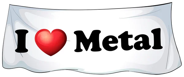 Métal — Image vectorielle