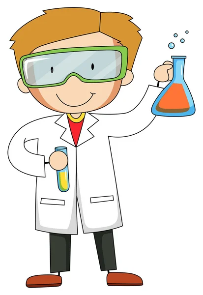 Scientist — Stock Vector