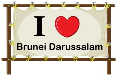 Brunie Darussalam clipart