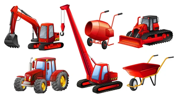 Tractors — Stock Vector