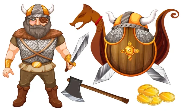 Viking! — Stock Vector