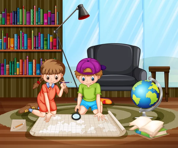 Study room cartoon Vector Art Stock Images | Depositphotos Study room cartoon Vector Art Stock Images | Depositphotos