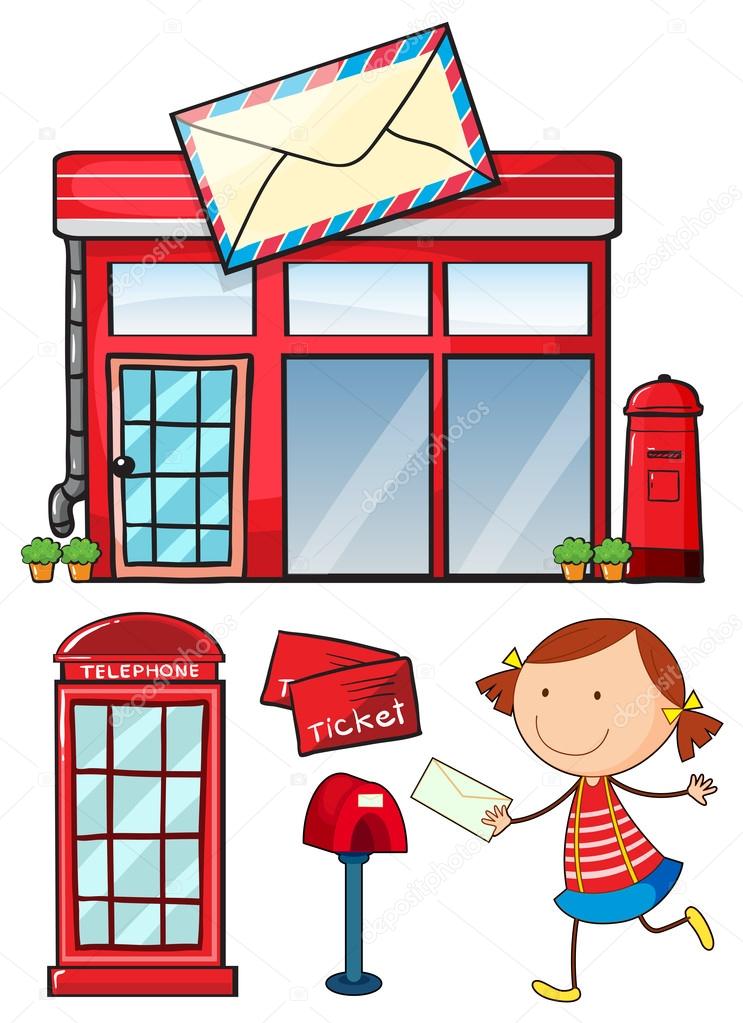 Servicios postales vector, gráfico vectorial © interactimages imagen