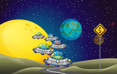 UFO Uzay uçan uzaylılar