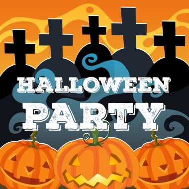 Halloween Tema ile jack-o-lantern