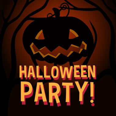 Halloween Tema ile kabak