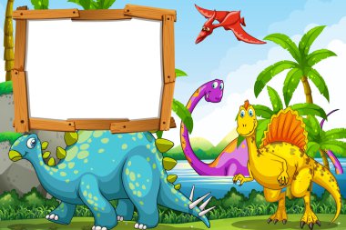 Dinozorlar göle