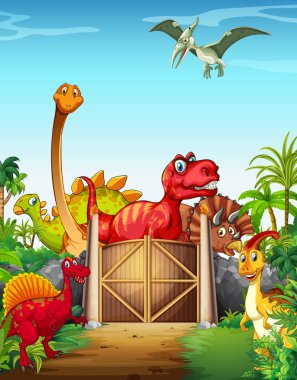 Dino park dinozorlar