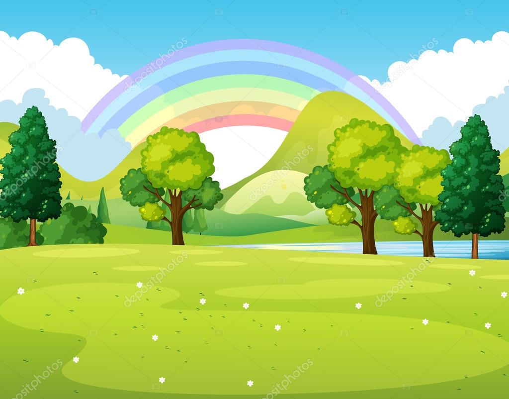 Cartoon park background Vector Art Stock Images | Depositphotos Cartoon park background Vector Art Stock Images | Depositphotos